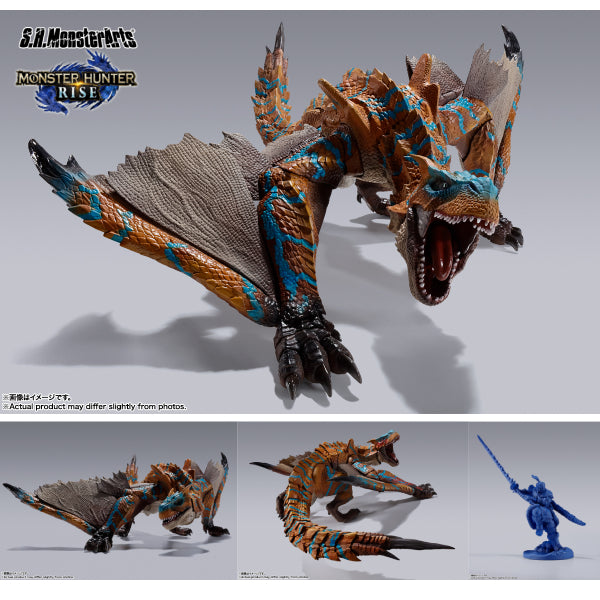S.H.MonsterArts TIGREX "Monster Hunter Rise" 芒亨 魔物獵人 怪物獵人 轟龍 SHMA