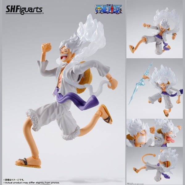 S.H.Figuarts MONKEY.D.LUFFY -GEAR5- SHF 海賊王 路飛 5檔