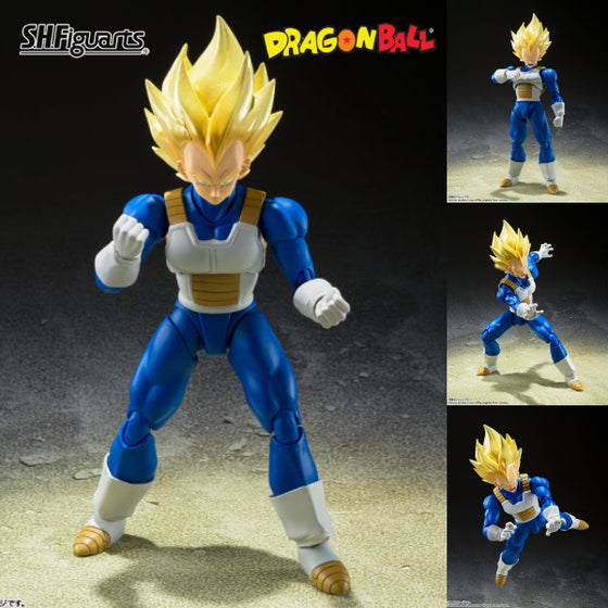 S.H.Figuarts SUPER SAIYAN VEGETA -AWAKENED SUPER SAIYAN BLOOD- (2025 SEP Resale ver.) 龍珠 比達 貝吉塔 達爾