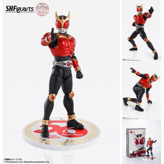 S.H.Figuarts(SHINKOCCHOU SEIHOU) MASKEDRIDER KUUGA MIGHTYFORM 50th Anniversary Ver. (2023 Nov Resale ver.) 幪面超人 古迦 空我 真骨雕 SHF