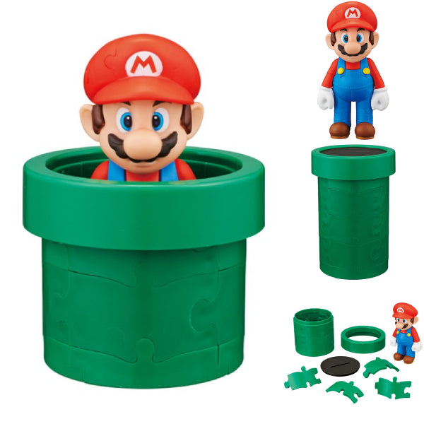 KM-115 Super Mario Kumkum Puzzle - Super Mario & Clay Pipe 馬里奧 瑪利奧 瑪利歐