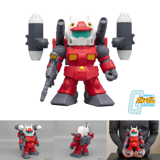 Jumbo sofbi figure SD Gun cannon 機動戰士 高達 鐳射大炮 鐳射大砲