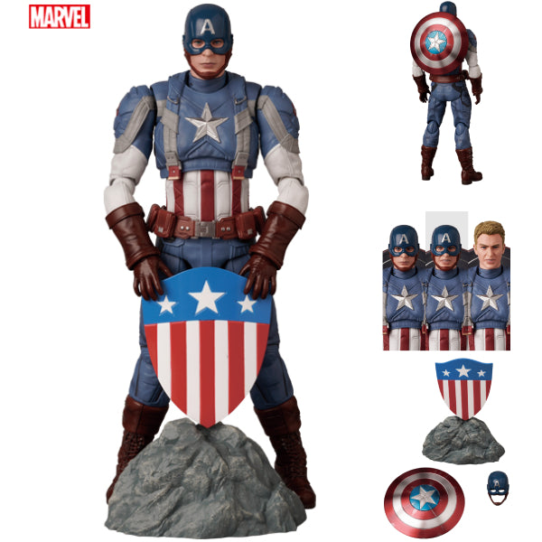 Mafex No.220 MAFEX CAPTAIN AMERICA (Classic Suit) 美國隊長