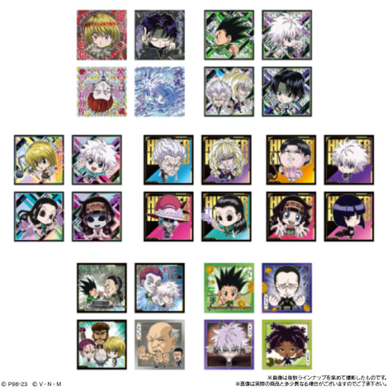 HUNTER×HUNTER DEFORMER SEAL WAFERS VOL.4 (box of 20 packs) 全職獵人 威化