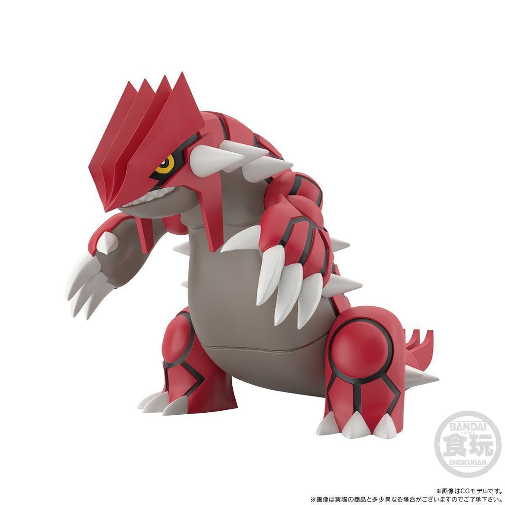POKÉMON SCALE WORLD HOENN REGION GROUDON W/O GUM