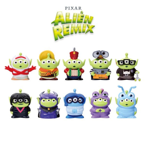 Alien Remix Soft Vinyl Puppet Mascot 2 (set of 10) 三眼仔 手指頭套