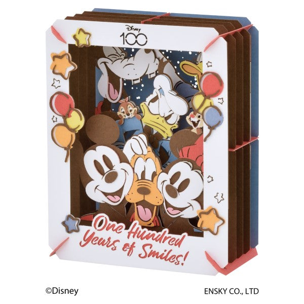 PT-310 Disney100 PAPER THEATER - Mickey & Friends 迪士尼 米奇 米妮 唐老鴨 黛絲 高飛 布魯托 鋼牙與大鼻 鋼牙䓫䓫 大鼻蒂蒂 紙劇場