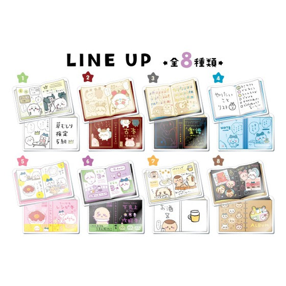 Chikawa mitamemo book clip (set of 8) ちいかわ 小可愛 吉伊卡哇 Chiikawa Something Small and Cute 夾 文具