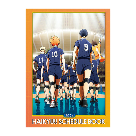 EHQ-15 Anime "Haikyu!!" 2024 Schedule Book 排球少年