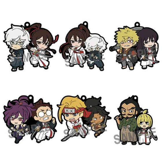 Rubber Mascot Buddycolle Hell's Paradise：Jigokuraku (set of 6) 地獄樂 鎖匙扣 吊飾 掛飾