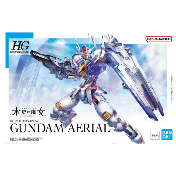 HG 1/144 GUNDAM AERIAL 機動戰士 高達 水星的魔女 風靈 (2023 Nov Resale ver.)