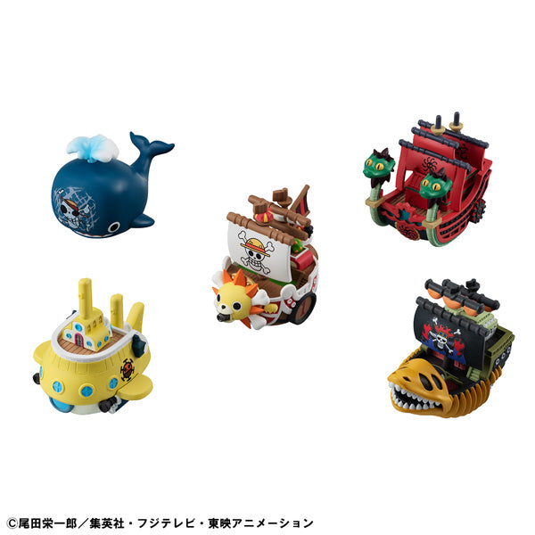 Yuracolle series ONE PIECE GRAND LINE collection Vol.2 (Box of 6) (2026 Jul ver.) 海賊王 船