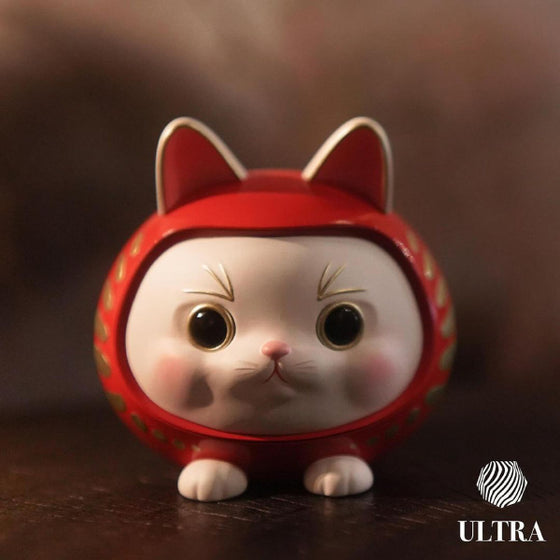Ultra Something - ULT DRM#001 Daruma Cat - Red 達摩貓