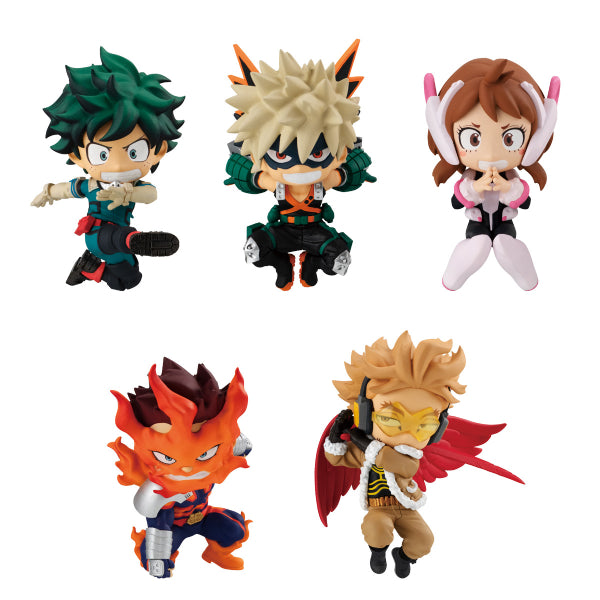 MY HERO ACADEMIA ADVERGE MOTION W/O GUM (set of 5) 我的英雄學院