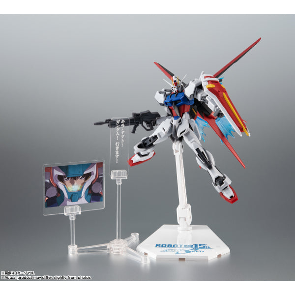 THE ROBOT SPIRITS <SIDE MS> GAT-X 105+AQM/E-X01 AILE STRIKE GUNDAM ver.A.N.I.M.E. ～THE ROBOT SPIRITS15th ANNIVERSARY～ 機動戰士 突擊 高達