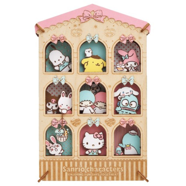 PT-WL14X Paper Theater - Sanrio Characters Wood Style- / Sweet House (2024 June resale ver.) 紙劇場