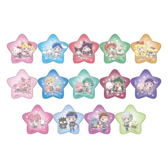 Pretty Guardian Sailor Moon Cosmos x Sanrio Characters Aurora Star Can Badge Collection (set of 14) 美少女戰士 襟章