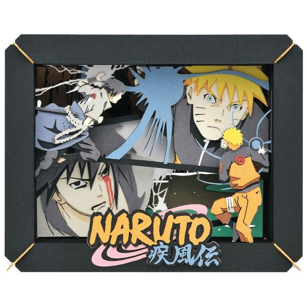 PT-125N PAPER THEATER NARUTO Shippuden - Naruto VS Sasuke 火影忍者 紙劇場 渦卷鳴門 漩渦鳴人 內輪佐助 宇智波佐助
