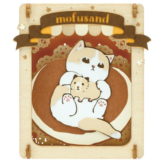 PT-W19 PAPER THEATER mofusand -Wood Style- Pancake Nyan 紙劇場