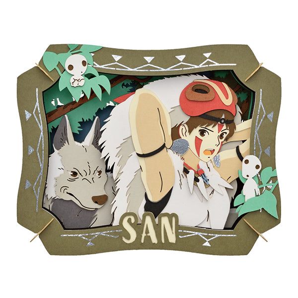 PT-332 PAPER THEATER Princess Mononoke - San 吉卜力 幽靈公主 紙劇場