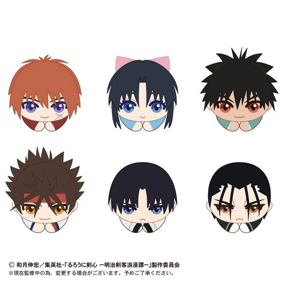 Rurouni Kenshin -Meiji Swordsman Romantic Story- Hagu Chara Collection (set of 6) 浪客劍心 hug