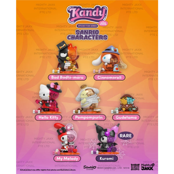 Kandy Sanrio Spooky Fun Series (box of 6) 萬聖節