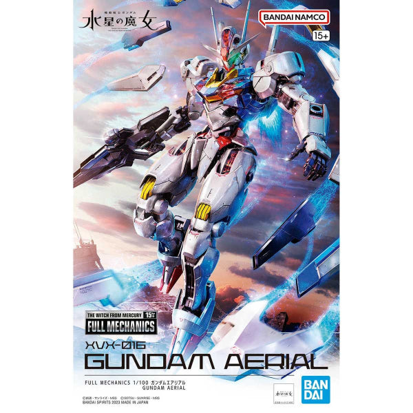 FULL MECHANICS 1/100 GUNDAM AERIAL 機動戰士 高達 水星的魔女 風靈高達 (2023 July Resale ver.)