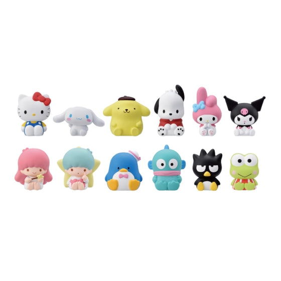 Sanrio Characters Soft Vinyl Puppet Mascot (set of 12)
