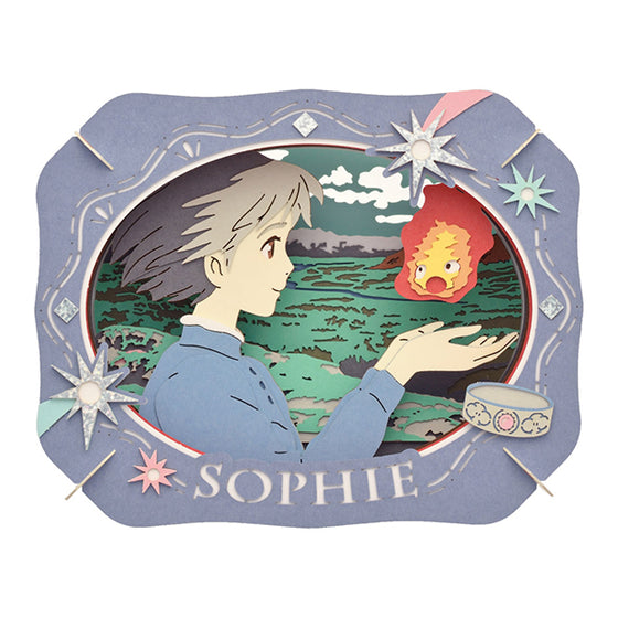 PT-333X PAPER THEATER Howl's Moving Castle - Sophie 吉卜力 哈爾移動城堡