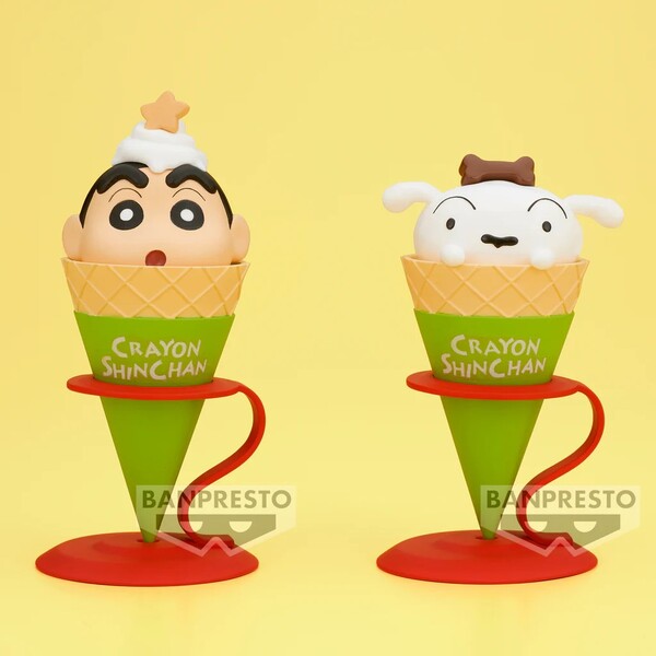 CRAYON SHINCHAN ICE CREAM COLLECTION～SHINCHAN&SHIRO～ (A:SHINCHAN / B:SHIRO) 蠟筆小新 雪糕 (小新 / 小白)