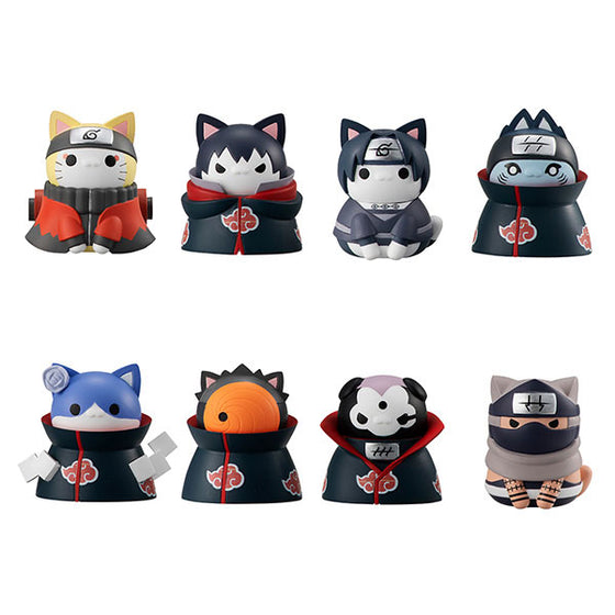 MEGA CAT PROJECT NARUTO Shippuden Nyaruto! Defense battle of village of Konoha (set of 8) 火影忍者 疾風傳 曉