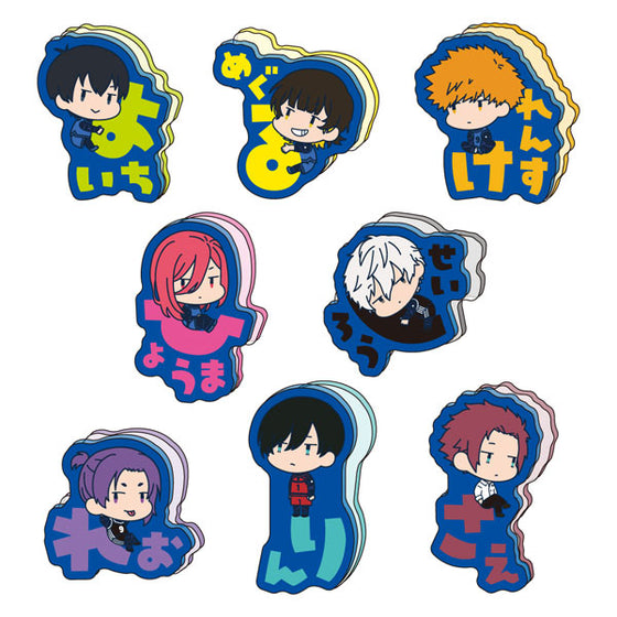 Blue Lock Name Pitanko Acrylic Clip (set of 8) 藍色監獄 夾