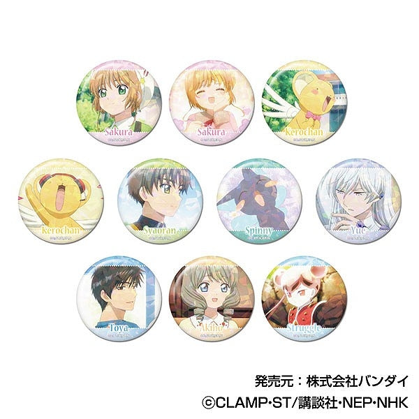 Memory Kiratto CAN Badge Cardcaptor Sakura (Cardcaptors) Vol.1 (set of 10) 百變小櫻 襟章 徽章