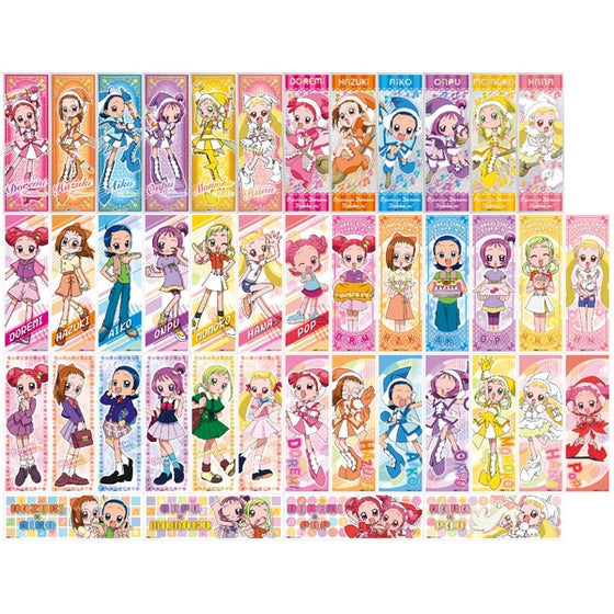 Ojamajo Doremi Dokka~n! Long sticker (box of 20 packs) 小魔女DoReMi 貼紙