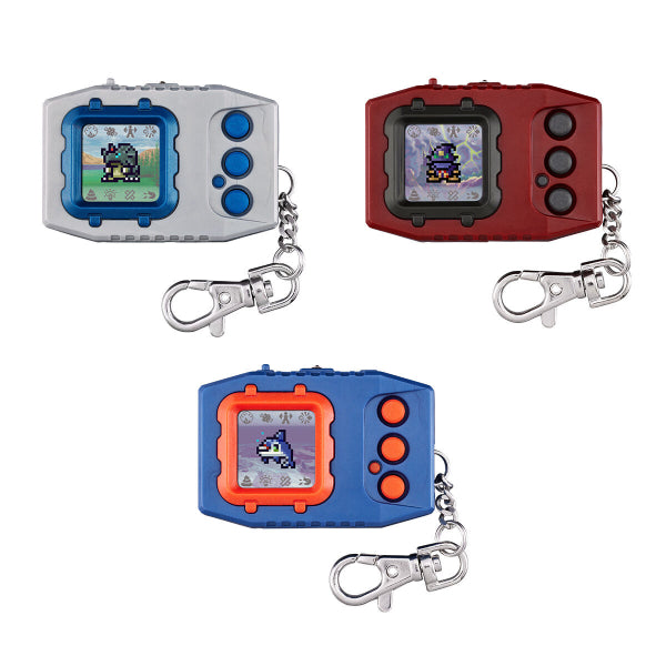 DIGIMON PENDULUM COLOR (1 NATURE SPIRITS ORIGINAL SILVER BLUE / 2 DEEP SAVERS ORIGINAL BLUE ORANGE / 3 NIGHTMARE SOLDIERS ORIGINAL RED BLACK) 數碼暴龍 暴龍機 怪獸對打機