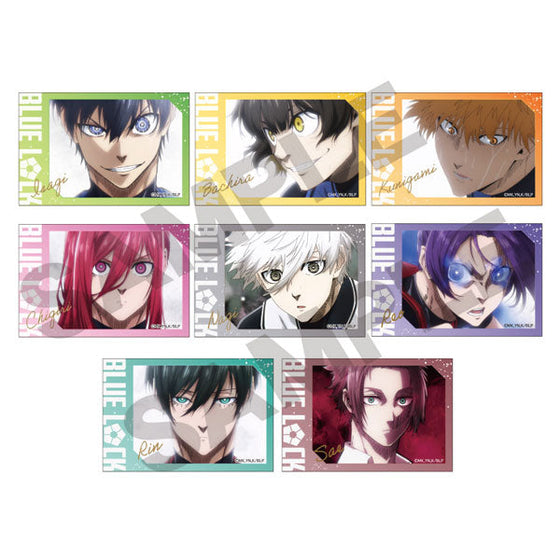 Blue Lock Trading Square Can Badge Scene Photo (set of 8) 藍色監獄 襟章