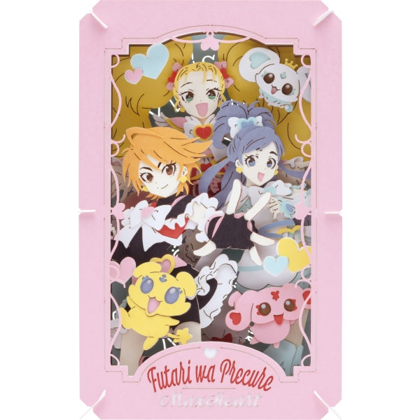PT-L58 PAPER THEATER Futari wa PreCure Max Heart Futari wa PreCure Max Heart  光之美少女 初代 黑天使 雪天使 夏妮露米納斯 紙劇場