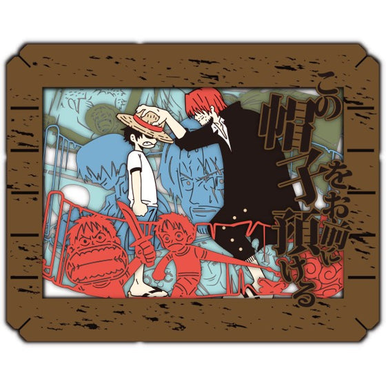 PT-033X PAPER THEATER One Piece - I leave this hat to you (2024 June resale ver.) 紙劇場 海賊王 路飛 撒古斯 傑克 杰克斯 香克斯