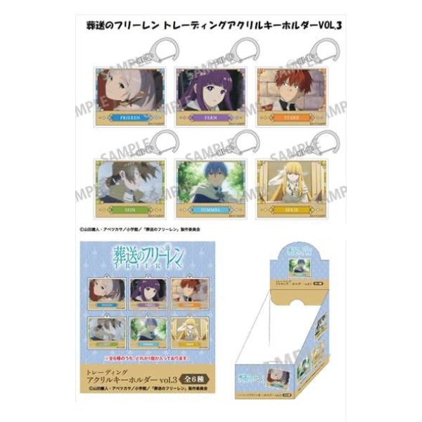 Frieren Trading Acrylic Key Chain Vol.3 Box (set of 6) 葬送的芙莉蓮 鎖匙扣 吊飾 掛飾
