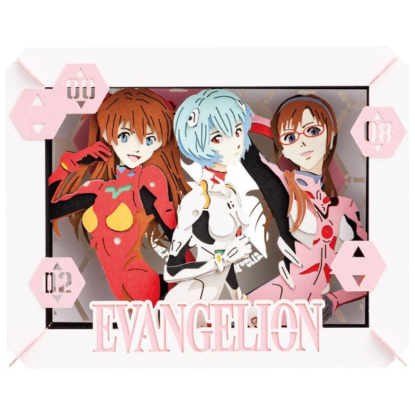PT-155X PAPER THEATER Evangelion - Rei Asuka Mari (2024 July resale ver.) 紙劇場 新世紀福音戰士 綾波麗 綾波零 明日香 真希波 真理