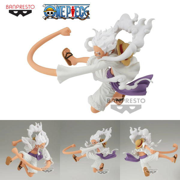 Figurine Monkey D Luffy Gear 5 - One Piece - Battle Record