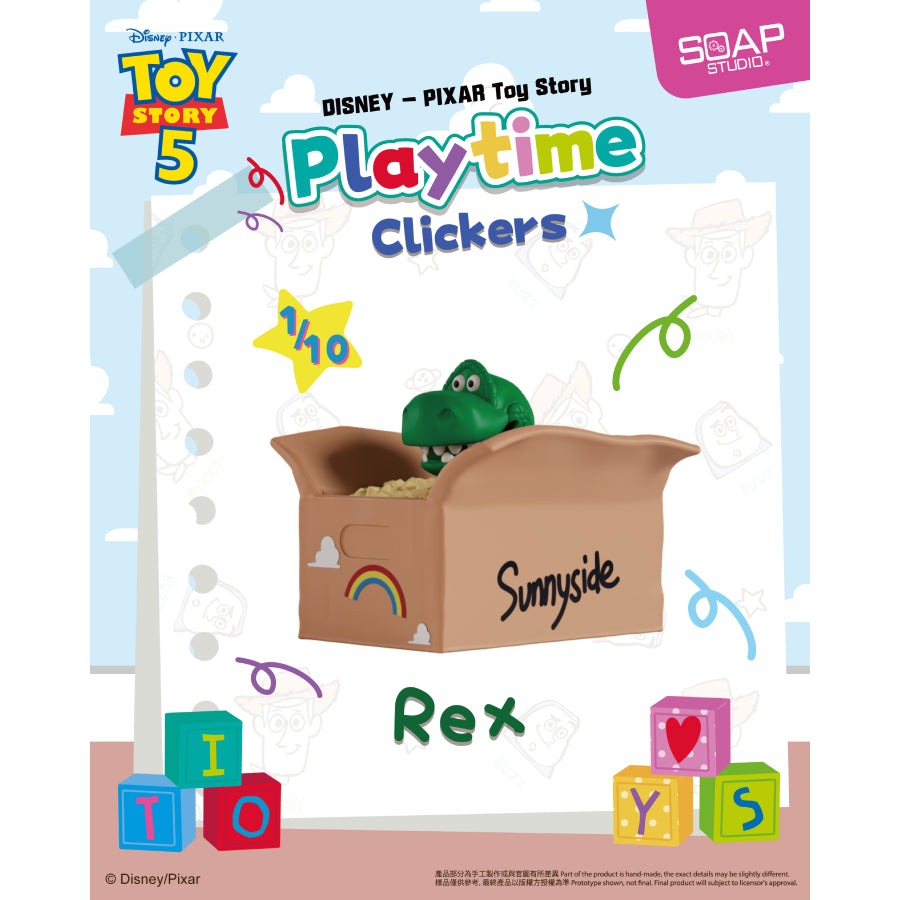 Toy Story Playtime Clickers Blind Box (set of 9) 反斗奇兵 鍵帽