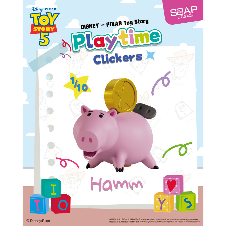Toy Story Playtime Clickers Blind Box (set of 9) 反斗奇兵 鍵帽
