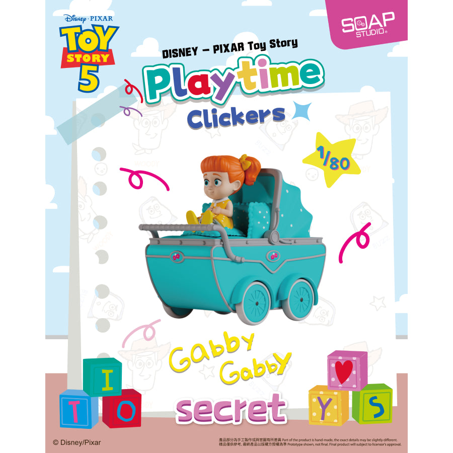 Toy Story Playtime Clickers Blind Box (set of 9) 反斗奇兵 鍵帽