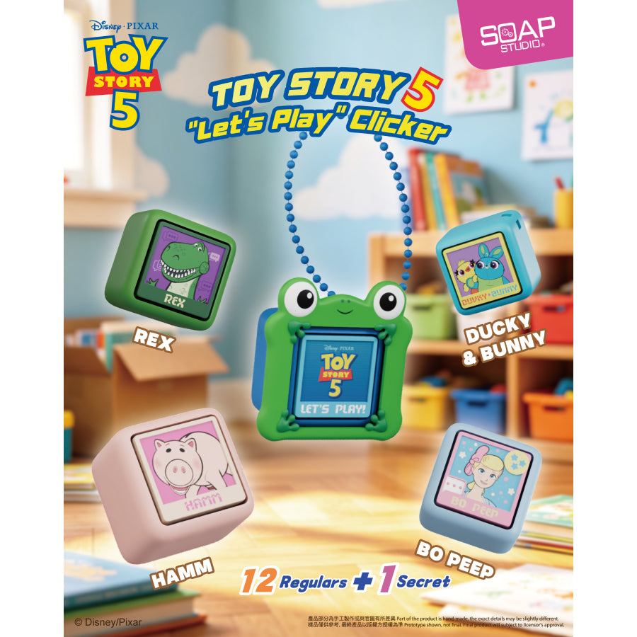 DISNEY PIXAR Toy Story 5 - Let's Play Clicker (Box of 9) 反斗奇兵