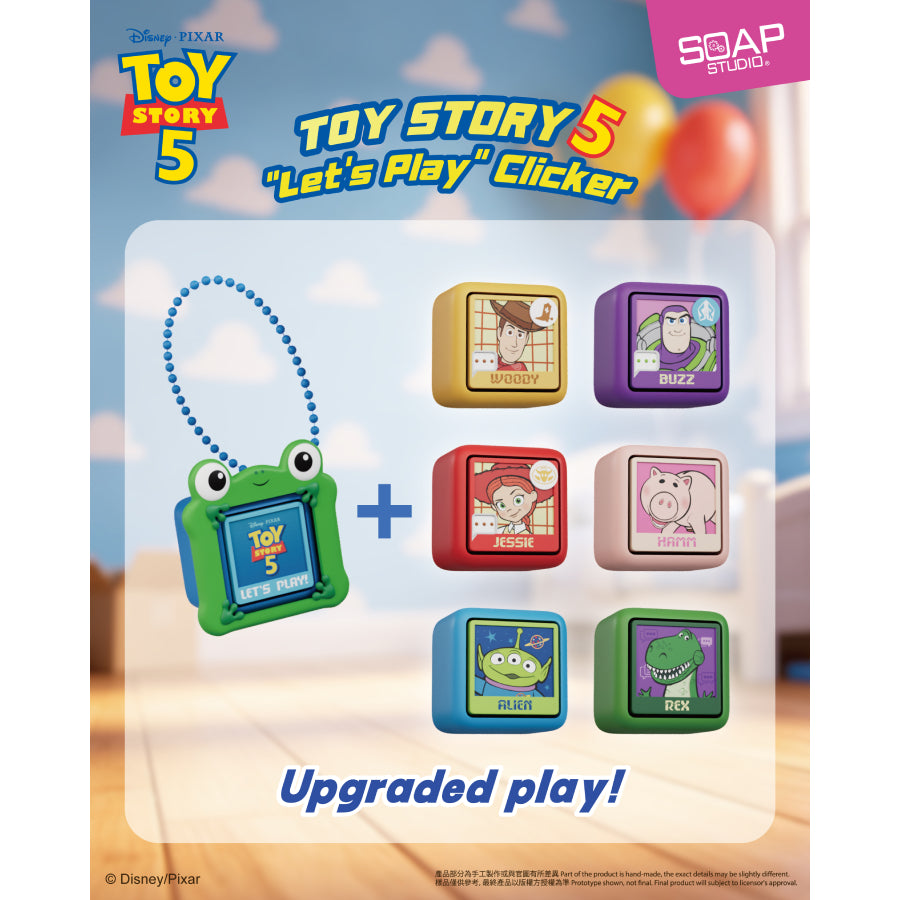 DISNEY PIXAR Toy Story 5 - Let's Play Clicker (Box of 9) 反斗奇兵