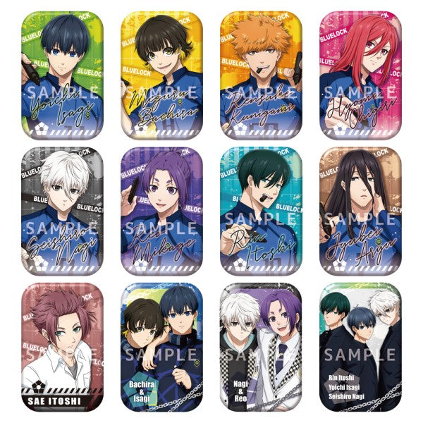 Blue Lock Marukaku Can Badge (set of 12) 藍色監獄 襟章 (2024 Jan Resale ver.)