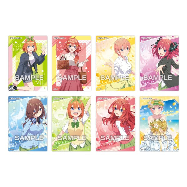 The Quintessential Quintuplets∽ Clear Card Collection Gum 3 (box of 16 packs) 五等分的新娘 收藏卡