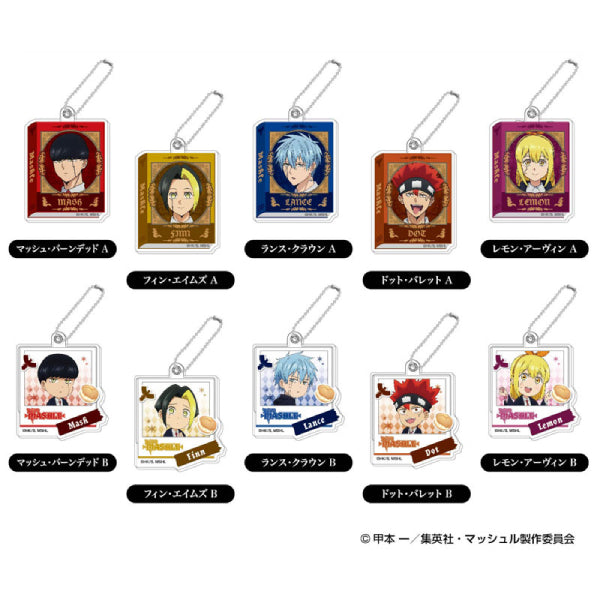 Purapura Acrylic Key Ring Mashle: Magic and Muscles (Set of 10) 肌肉魔法使 鎖匙扣 吊飾 掛飾