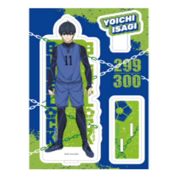 [SUNRISEPOP] BlueLock Acrylic Standee 01 (Bachira / Chigiri / Isagi / Mikage / Nagi) 藍色監獄 亞加力 立牌 (蜂樂迴 / 千切豹馬 / 潔世一 / 御影玲王 / 凪誠士郎) Blue Lock